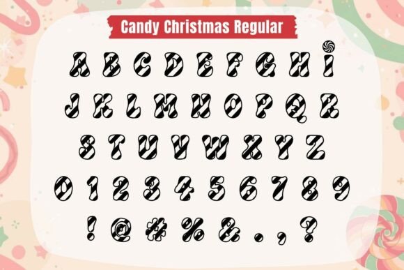 Candy Christmas Duo Font - Preview 5