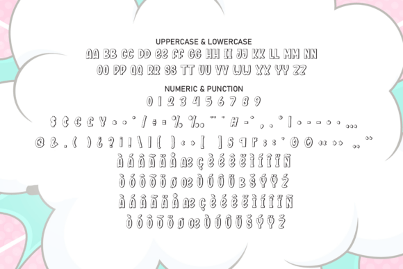 Cute Comic Font - Preview 6