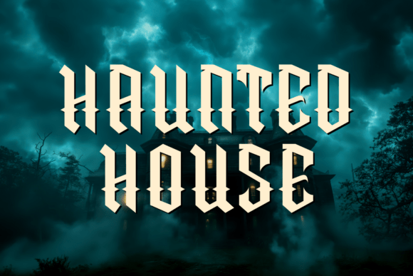 House Blend Font PNG with transparent background - Preview 2
