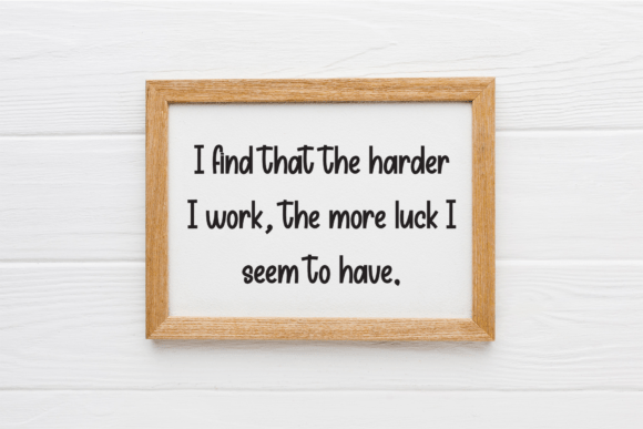 Morning Saturday Font PNG with transparent background - Preview 2