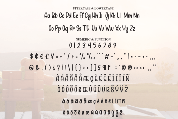 Morning Saturday Font PNG with transparent background - Preview 6