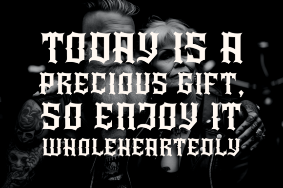 Rock Lover Font PNG with transparent background - Preview 1