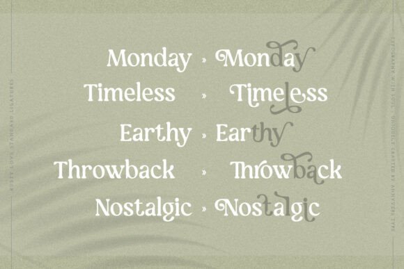 Rusty Love Font PNG with transparent background - Preview 5