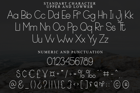 Simple Authentic Font PNG with transparent background - Preview 6