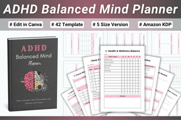 🧠 ADHD Balanced Mind Planner
