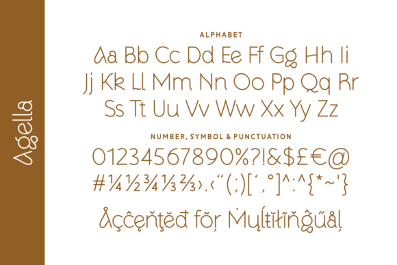 Agella Font - Preview 3