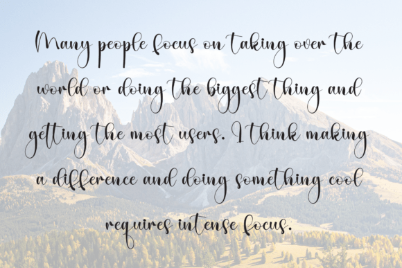Beautiful Font - Preview 5