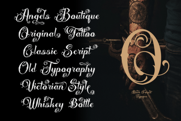 Black Forrest Font - Preview 1