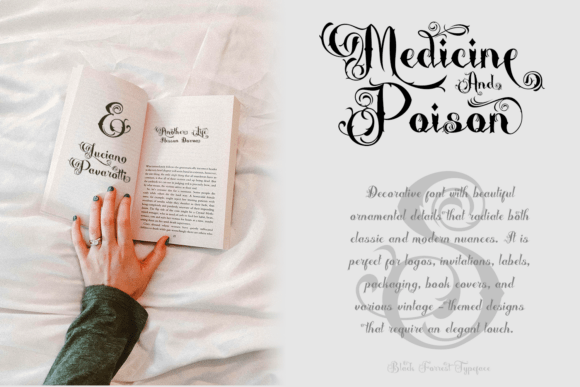 Black Forrest Font - Preview 5