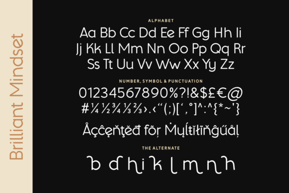 Brilliant Mindset Font - Preview 4