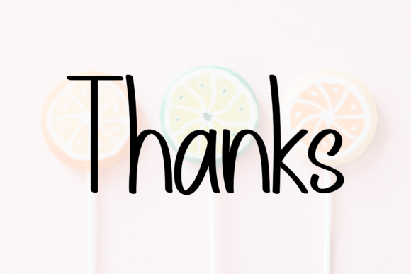 Candy Newyear Font - Preview 4