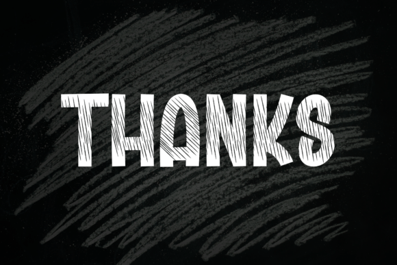 Chalk Scratches Font - Preview 6