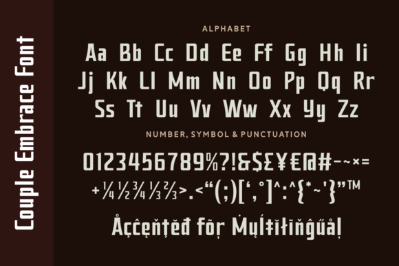 Couple Embrace Font - Preview 4