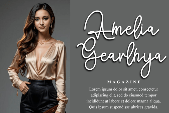 Creative Writing Font - Preview 1