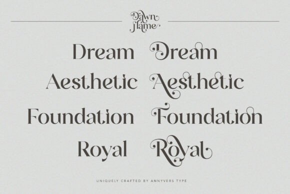 Dawn Flame Font - Preview 6