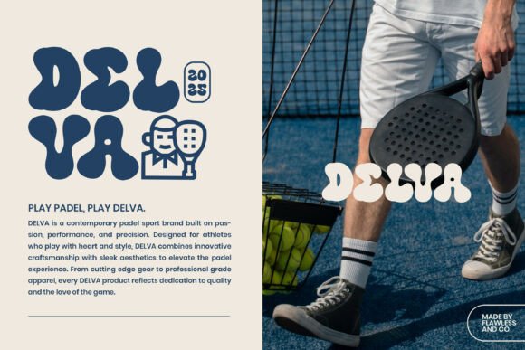 Delva Font - Preview 1
