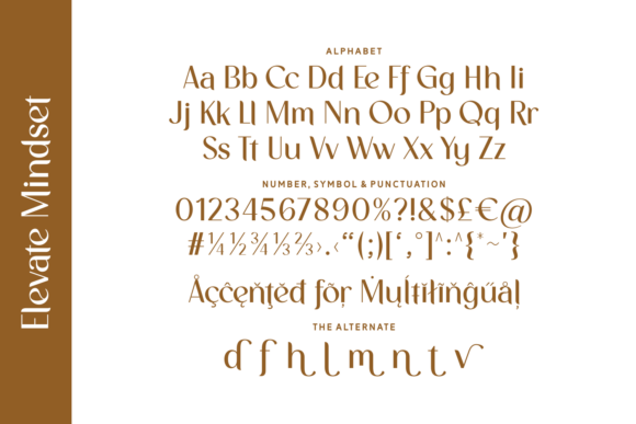 Elevate Mindset Font - Preview 3