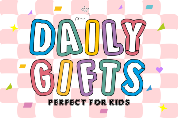 Fancy Daily Font PNG with transparent background - Preview 2