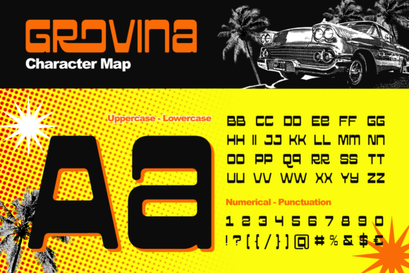 Grovina Font - Preview 1