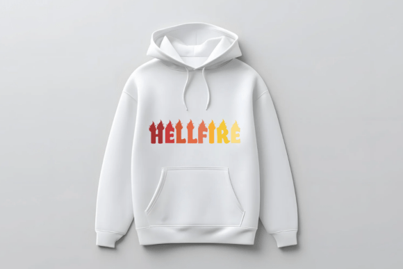 Hellfire Blaze Font PNG with transparent background - Preview 4
