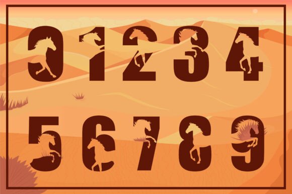 Horse Font - Preview 2