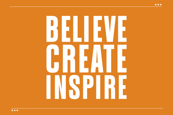 Inspires Present Font PNG with transparent background - Preview 1