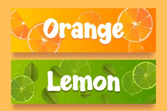 Juicy Milk Font PNG with transparent background - Preview 4