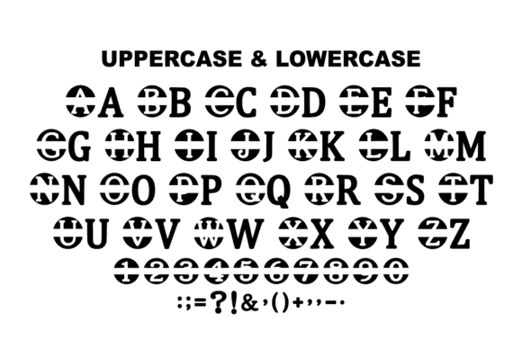 Magic Monogram Font PNG with transparent background - Preview 3