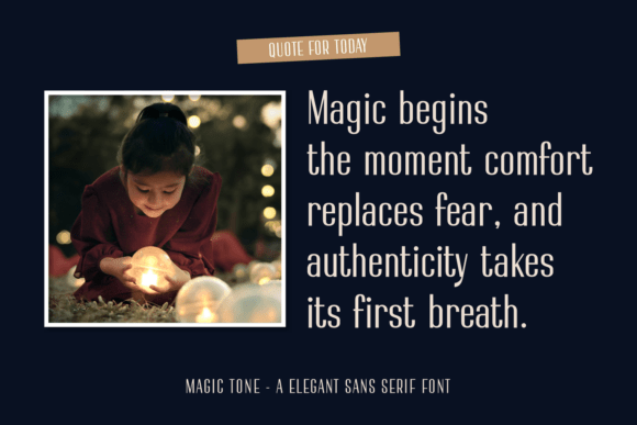 Magic Tone Font PNG with transparent background - Preview 1