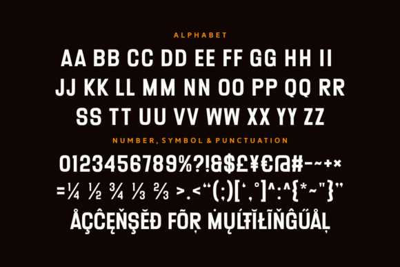 Menko Font PNG with transparent background - Preview 3