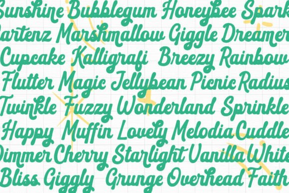 Munchkin Pie Font font preview - 2