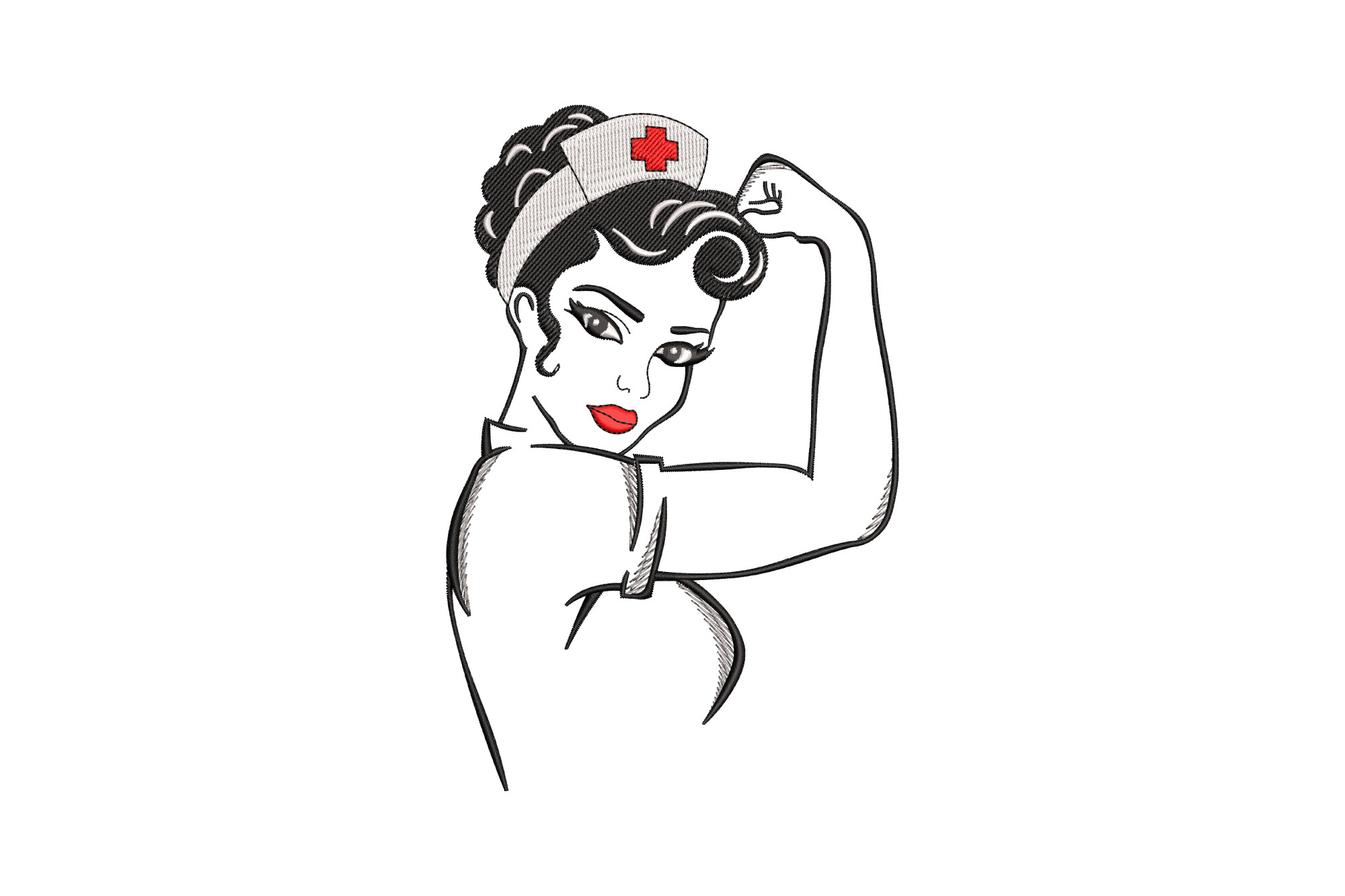 Nurse Rosie the Riveter