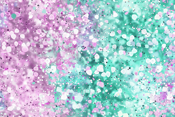 Purple Turquoise Glitter Texture