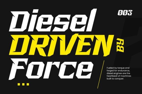 Racing Starter Font PNG with transparent background - Preview 1