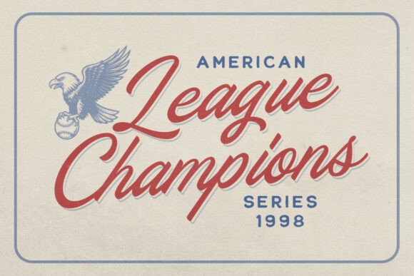 Rathern Vintage Script Font PNG with transparent background - Preview 4