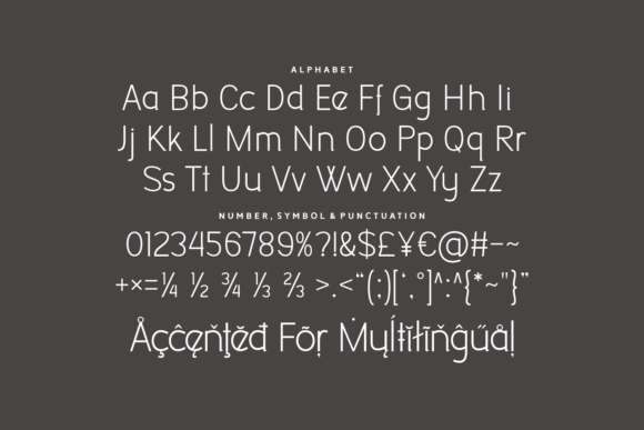 Silence Outlives Font PNG with transparent background - Preview 3