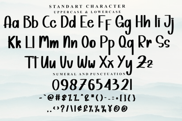 Smiling Teacher Font PNG with transparent background - Preview 3