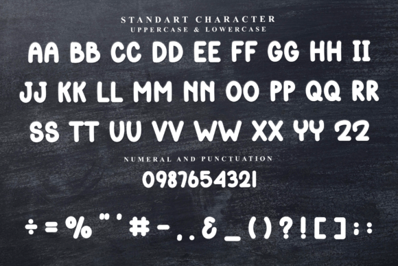 Snow Dream Font PNG with transparent background - Preview 2