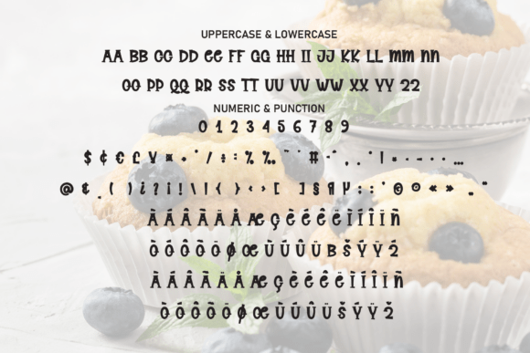 Berry Cupcake Font - Preview 6