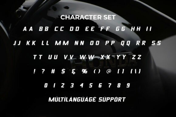 Biker Crisis Font - Preview 3
