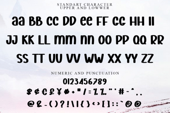 Book Beach Font PNG with transparent background - Preview 3