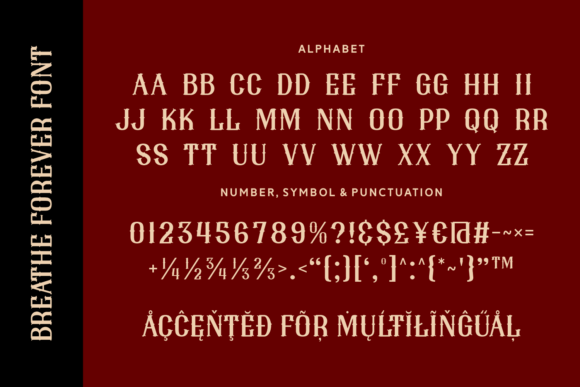 Breathe Forever Font - Preview 4