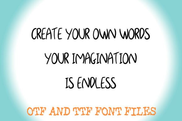 Casual Handwriting Font - Preview 2