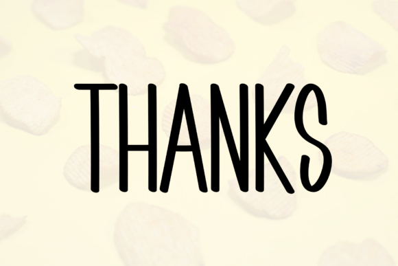 Chips Newyear Font - Preview 4