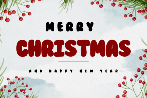 Christmas Cute Deer Font PNG with transparent background - Preview 5