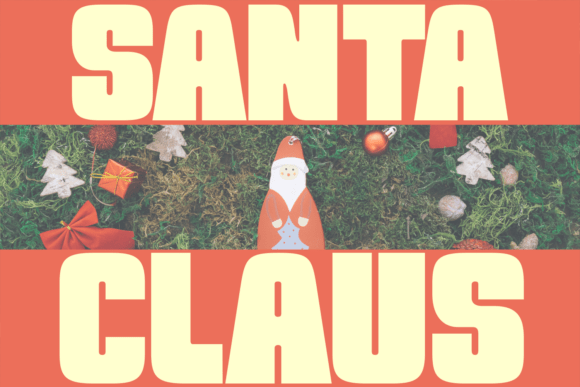Christmas to Bold Font PNG with transparent background - Preview 1