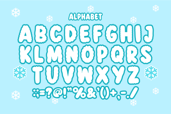 Cool Winter Font - Preview 3