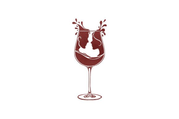 Couple Love Wine Glasses