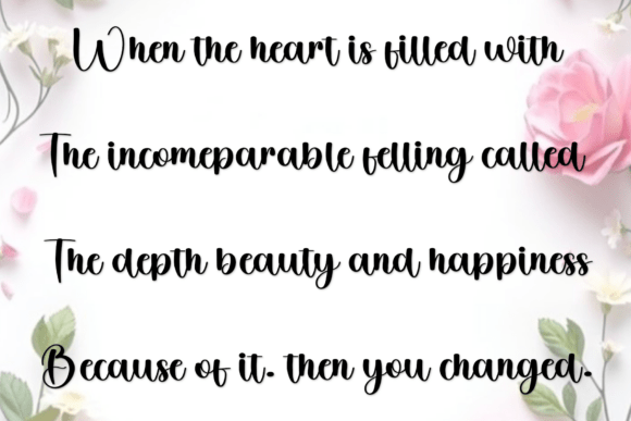 Daisy Anything Font PNG with transparent background - Preview 5