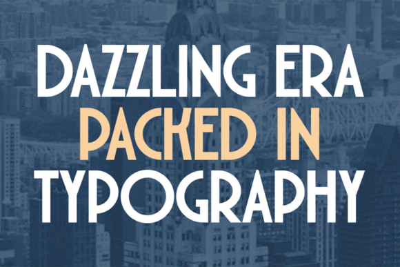 Decort Font PNG with transparent background - Preview 1